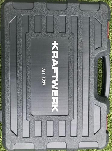 Kraftwerk walizka zestaw nasadek 1/4"+3/8"+1/2"