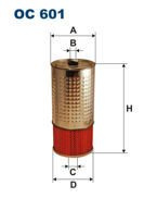 FILTRON filtr oleju OC 601