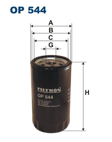 FILTRON filtr oleju OP 544