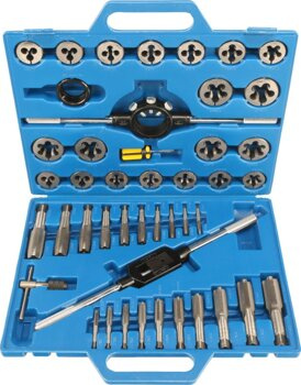 Condor zestaw wierteł i gwintowników 1/4"-1"