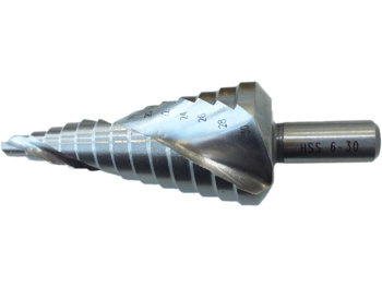 Wiertło stopniowe skrętne HSS 6-30/2MM