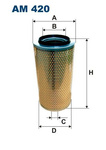 FILTRON filtr powietrza AM 420
