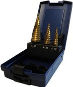 Krypton zestaw wierteł stopniowych TIN 4-30 3-CZ