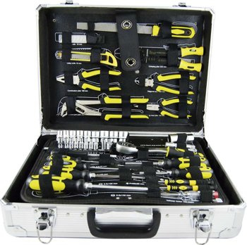 JBM walizka narzędziowa 108 Narzędzi 1/4"+3/8"