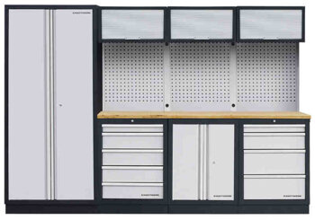 Zestaw mebli warsztatowych Kraftwerk 4 elementy