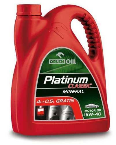 PLATINUM CLASSIC MINERAL 15W - 40