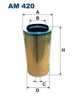 FILTRON filtr powietrza AM 420