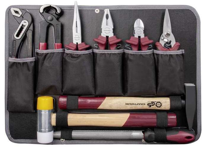 Kraftwerk walizka ZESTAW 163 elementów