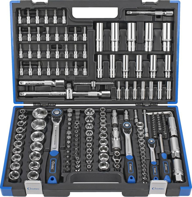 Condor zestaw 180 Narzędzi 1/4"+3/8"+1/2"