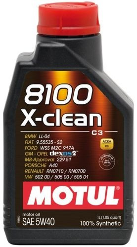 Motul 8100 X-clean 5W-40