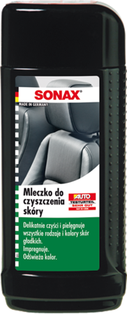 SONAX – Mleczko do czyszczenia skóry z woskiem 250 ml